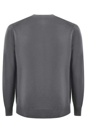 Grey virgin wool jumper PAOLO PECORA | A001F0018995